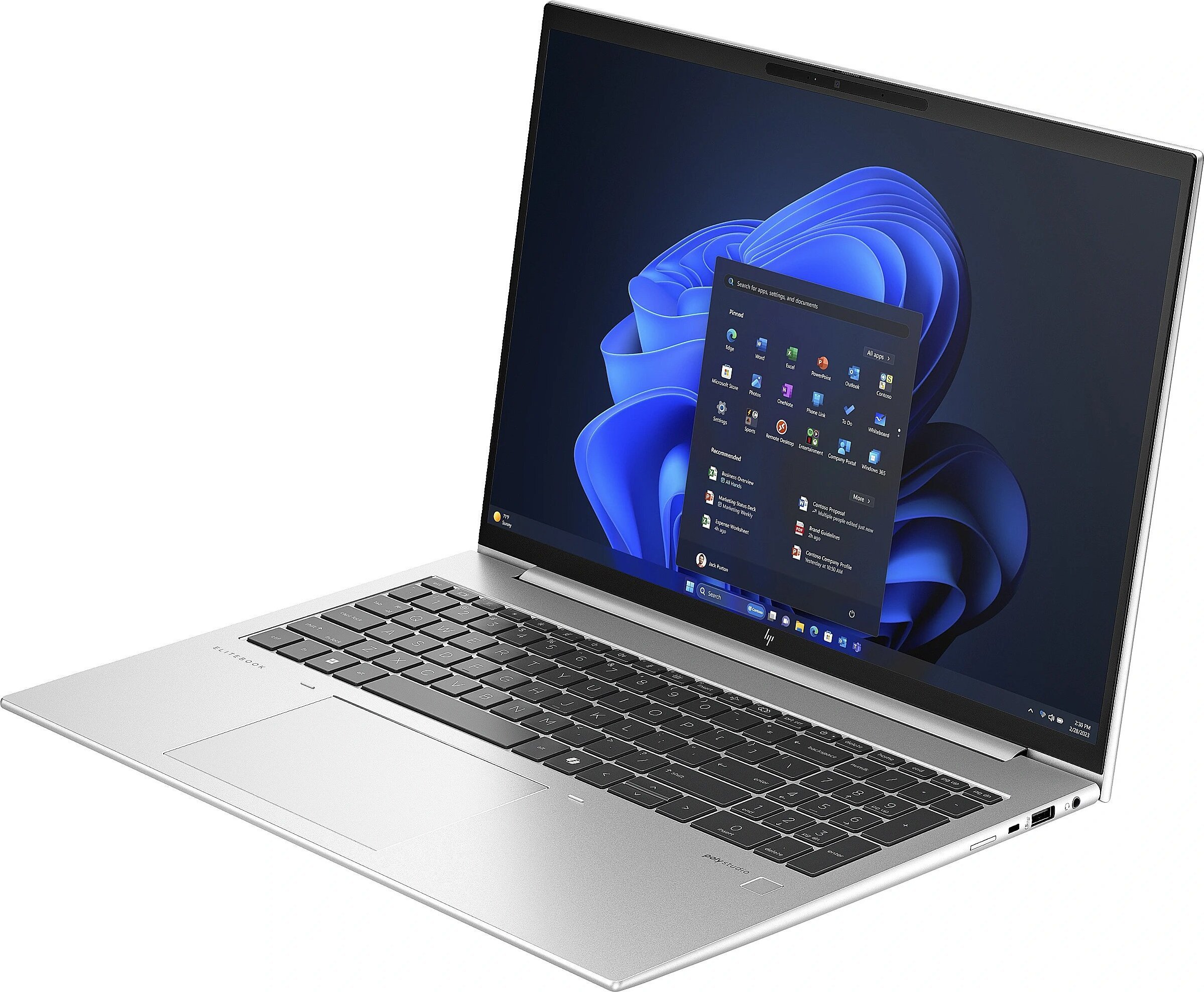 Laptop HP EliteBook 860 G11, 16", Intel Core Ultra 7, 16GB RAM, 1TB SSD, argjent