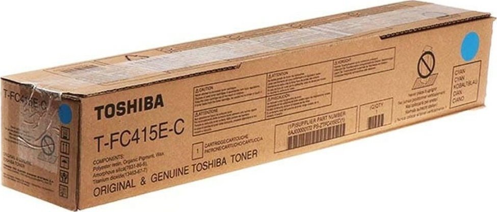 Тонер Toshiba T-FC415EC, цијан, оригинален