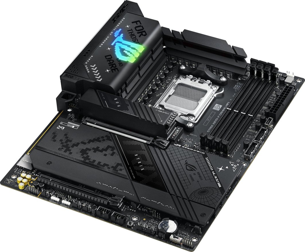 Pllakë amë ASUS ROG Strix X870 F Gaming WiFi, AMD X870, Socket AM5, ATX