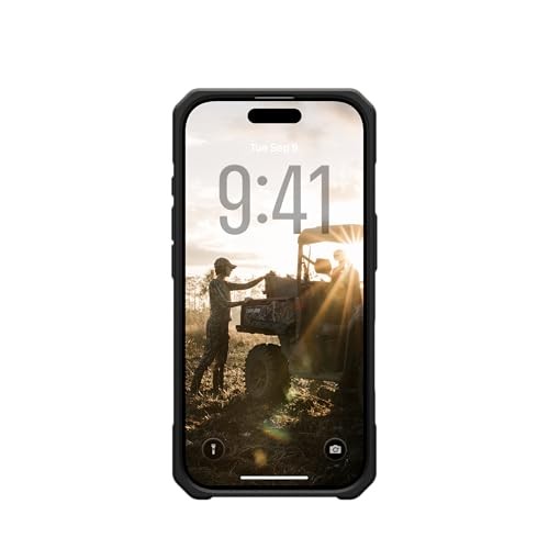 Маска за телефон UAG Monarch Pro за iPhone 17, MagSafe, карбон, црна