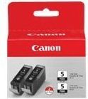 Bojë printeri Canon PGI-5BK, 2x kaseta, e zezë