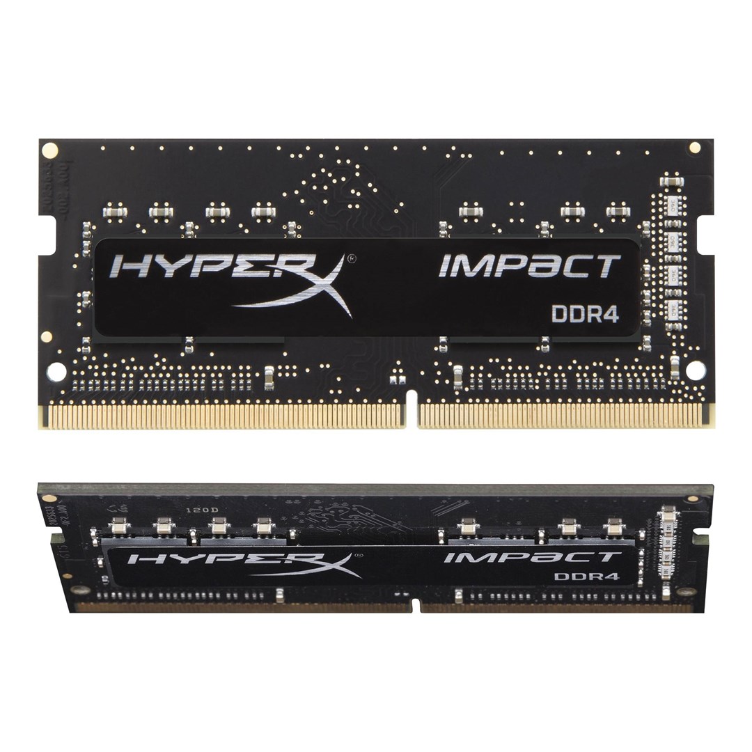 Memorie RAM Kingston FURY Impact, 16GB, DDR4, 2666MHz, SODIMM, e zezë