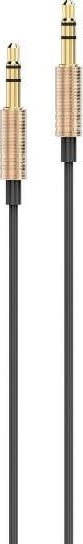 Kabllo audio Awei AUX-001, Jack 3.5 mm në Jack 3.5 mm, 1 m, ngjyrë gold