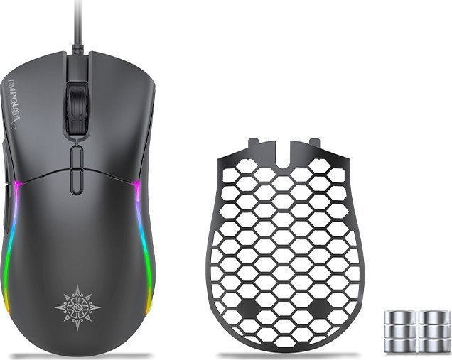 Mouse gaming Inca IMG-GT20, 10000 DPI, USB, i zi