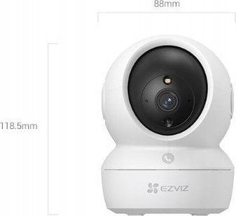Kamerë sigurie EZVIZ H6c Pro 3K, 3K 2880 x 1620, Wi‑Fi, e bardhë