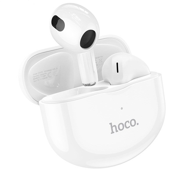 Dëgjuese Hoco EW35 Sonido Wireless Bluetooth, të bardha