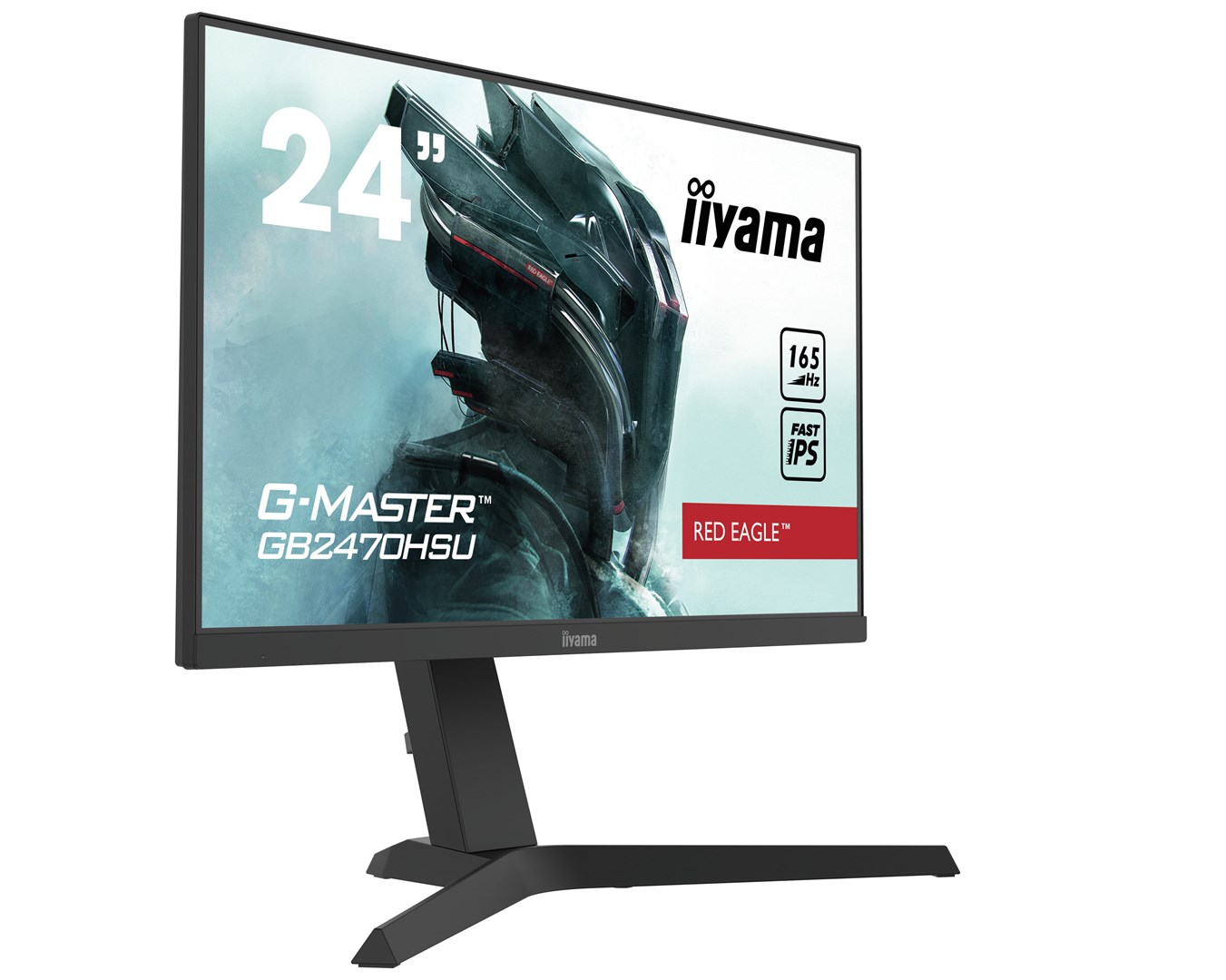 Monitor iiyama G-MASTER GB2470HSU-B5, 23.8", 1920 x 1080, Full HD, 165 Hz, i zi