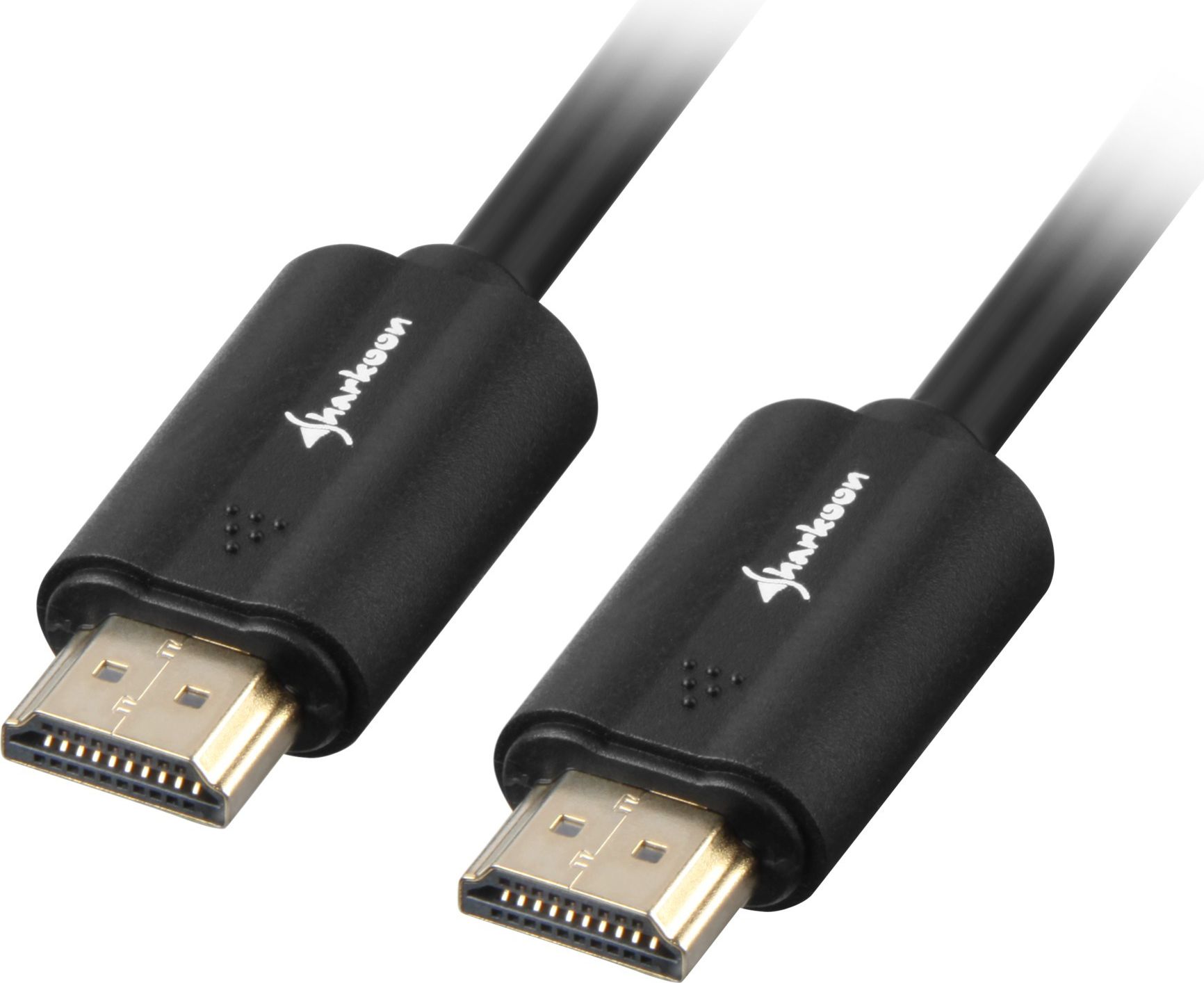 Kabllo Sharkoon HDMI - HDMI (4044951018079), 10m, e zezë