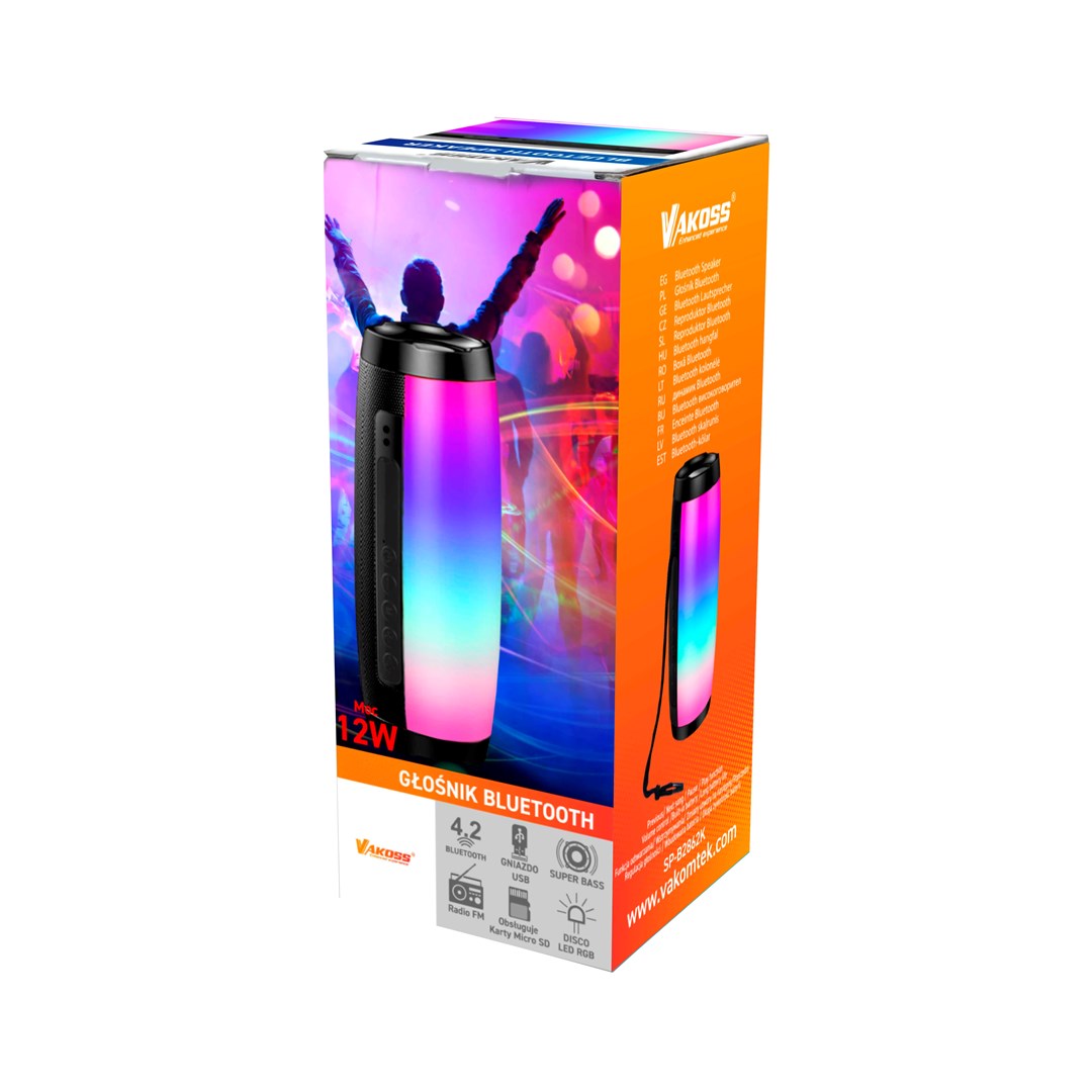 Altoparlant Bluetooth Vakoss SP-B2862K6 W