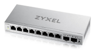 Switch rrjeti Zyxel GS1200-10v3, 8 porta Gigabit, 2 porta SFP, i zi