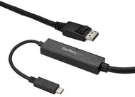 Kabllo StarTech USB-C - DisplayPort, 3m, e zezë