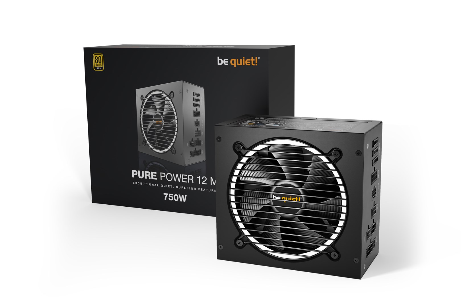 Burim energjie be quiet! Pure Power 12 M, 20+4 pin ATX, 750 W