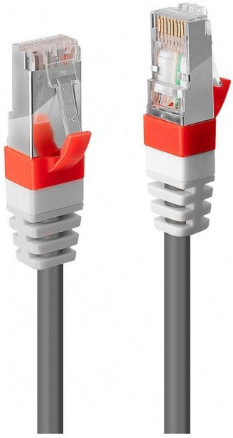 Kabllo rrjeti Lindy Cat.6A S FTP LSZH, 7.5m, gri