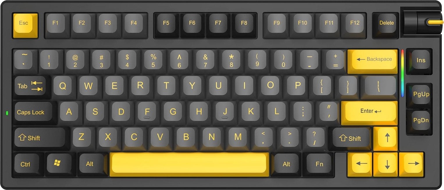 Tastierë gaming Marvo MEQA 80W, tri mode, mekanike, RGB