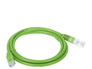 Kabllo rrjeti Alantec Patchcord KKU5ZIE1.0, UTP Cat 5e, 1m, jeshile