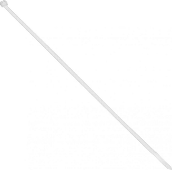 Lidhëse kabllosh plastike pa markë, 7.5mm, 500mm, ngjyrë natyrale, 100 copë