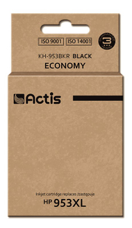 Ngjyrë për printer Actis KH-953BKR (zëvendësim për HP 953XL L0S70AE), 50 ml, e zezë