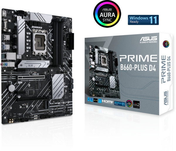 [OUTLET] Pllakë amë ASUS PRIME B660-PLUS D4 (DDR4) - Intel B660