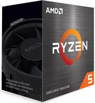 Procesor desktop AMD Ryzen 5 5500, 6 bërthama 12 thread, 3.6 GHz 4.2 GHz Boost, i zi