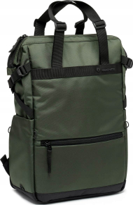 Çantë fotografike Manfrotto Street Convertible Tote, shpinore dhe tote, me mbajtëse tripod, jeshile