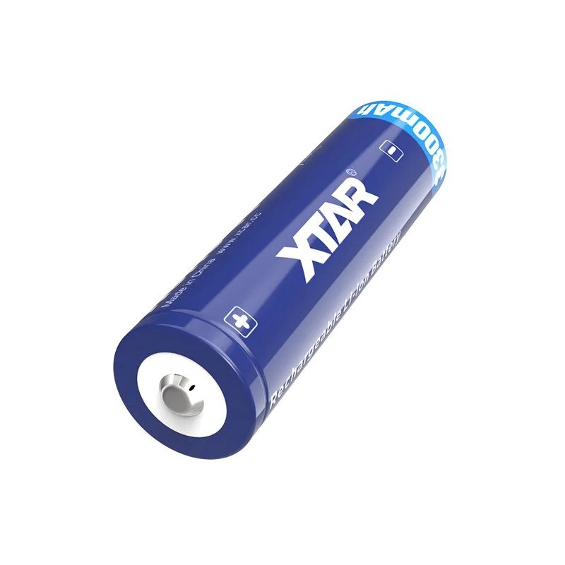 Bateri rikarikueshme XTAR 18650, Li-ion 3300mAh, 3.6V, blu