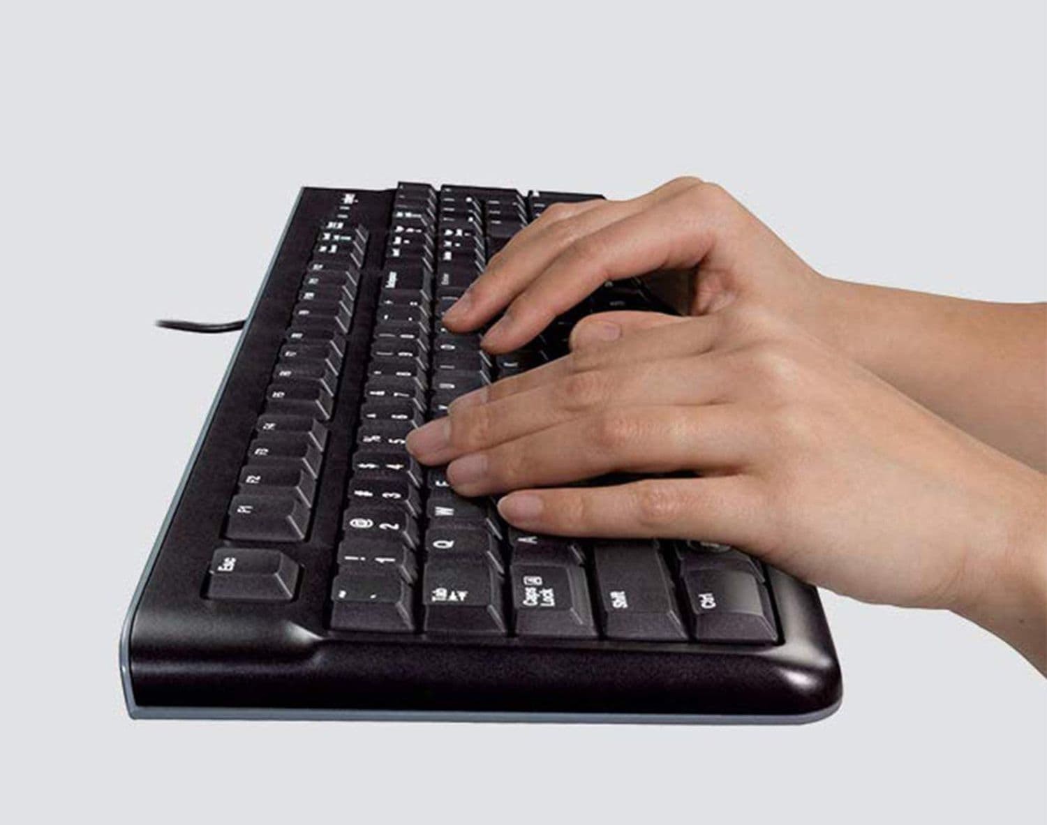 Tastierë Logitech K120, USB, e zezë