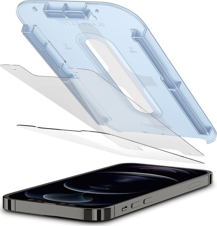 Xham mbrojtës Spigen Glass.Tr Ez Fit 2-Pack, për iPhone 12 /iPhone 12 Pro