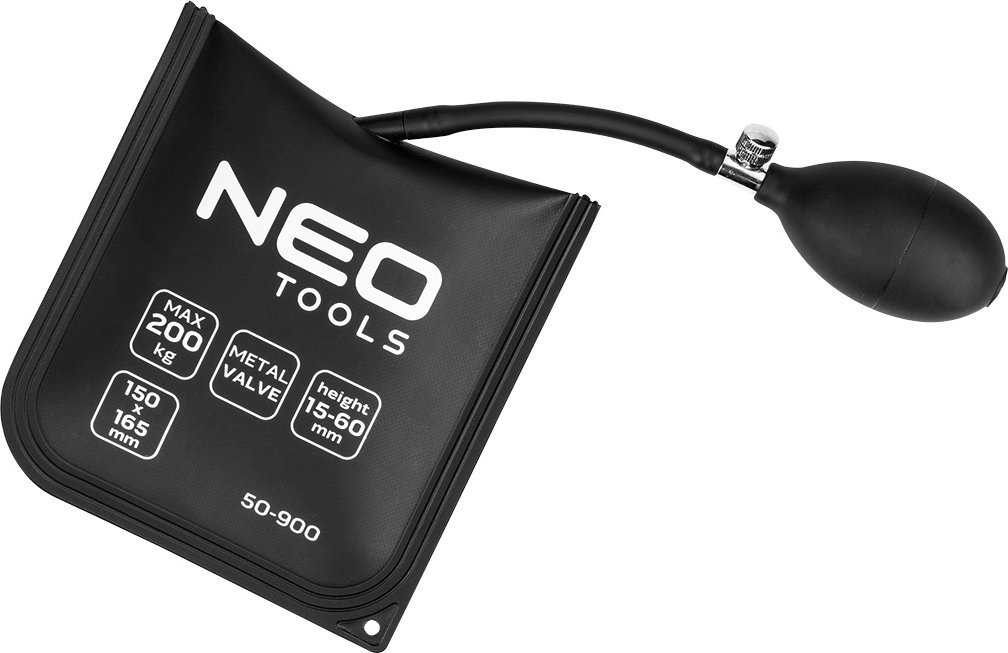 Jastëk fryrës montues NEO 50-900, kapacitet 200kg, 15 x 16.5cm, i zi