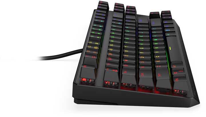 Tastierë Endorfy Thock TKL Blue, Kailh Blue, US, e zezë