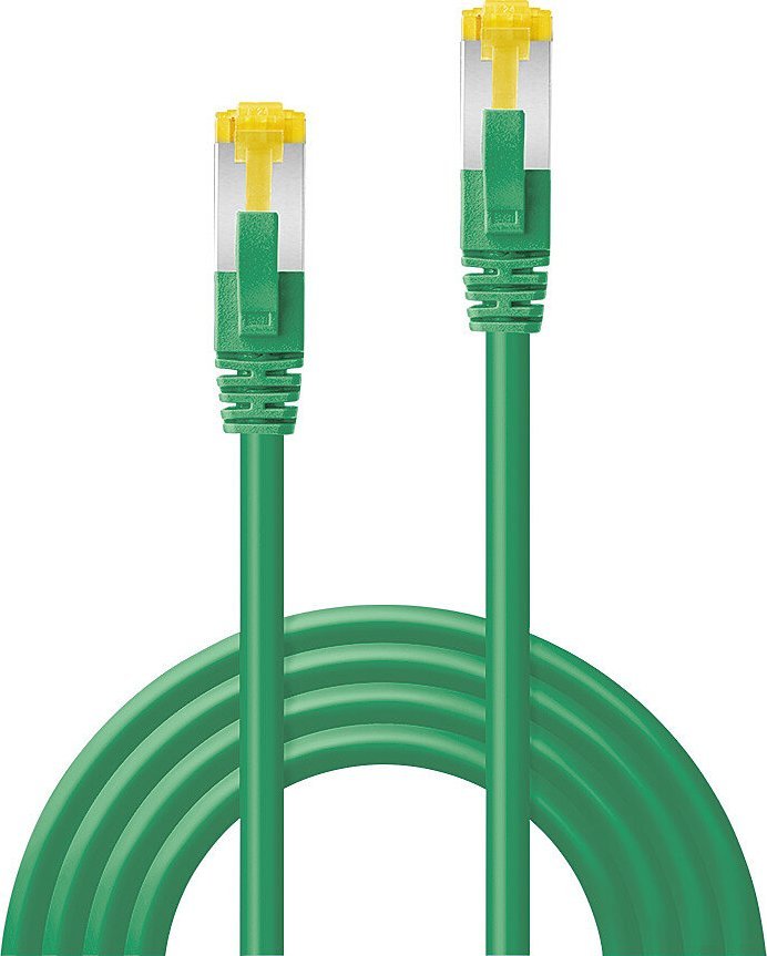 Kabllo rrjeti Lindy Patch Cable, Cat6A S/FTP, 5m, e gjelbër