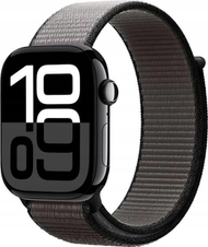 Rrip ore Crong Sport Band për Apple Watch 49mm, najlon, mbyllje me shul, i zi
