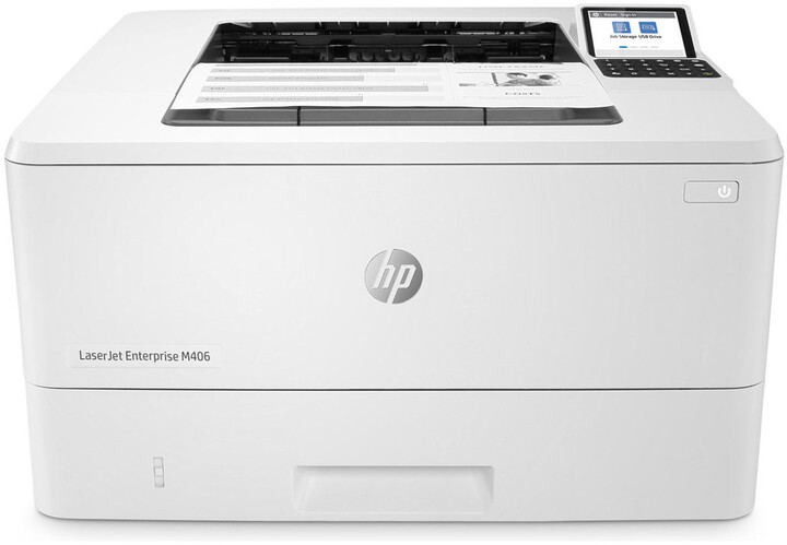 Printer HP LaserJet Enterprise M406dn, i bardhë