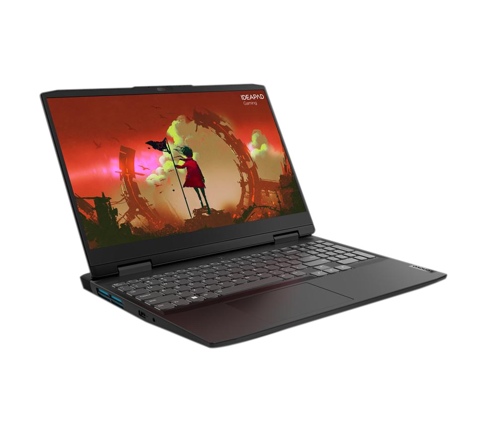 Laptop Lenovo IdeaPad Gaming, 15.6", AMD Ryzen 5 6600H, 16 GB RAM, 512 GB SSD, NVIDIA GeForce RTX 3050 Ti, i hirtë