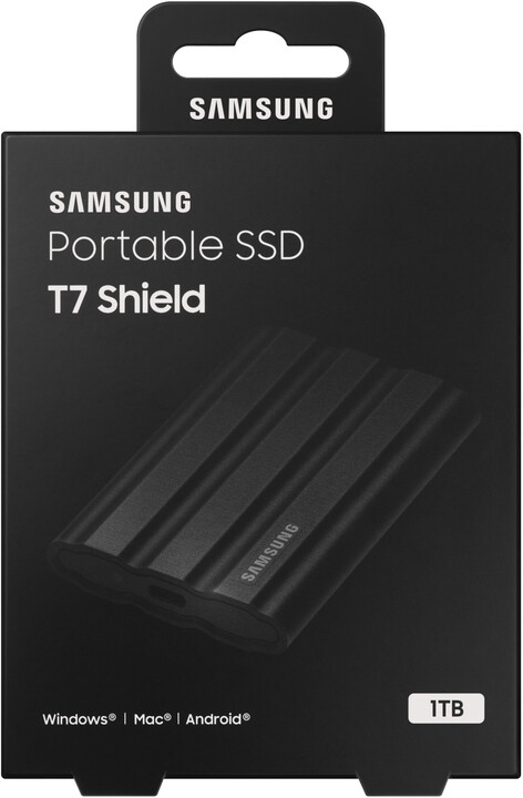 Disk i jashtëm Samsung T7 Shield, 1TB, i zi