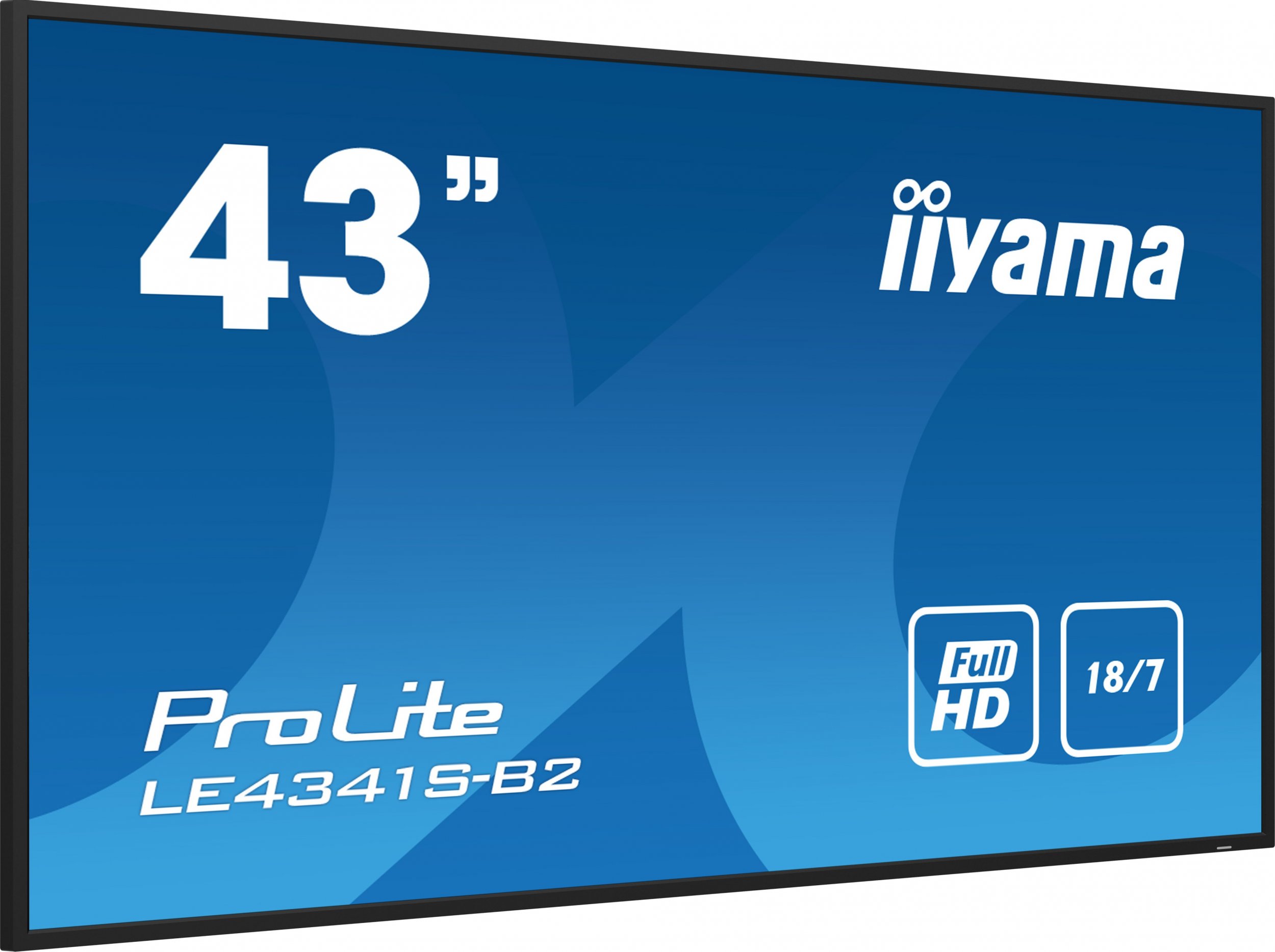 Monitor iiyama ProLite LE4341S-B2, 43", Full HD, IPS, i zi