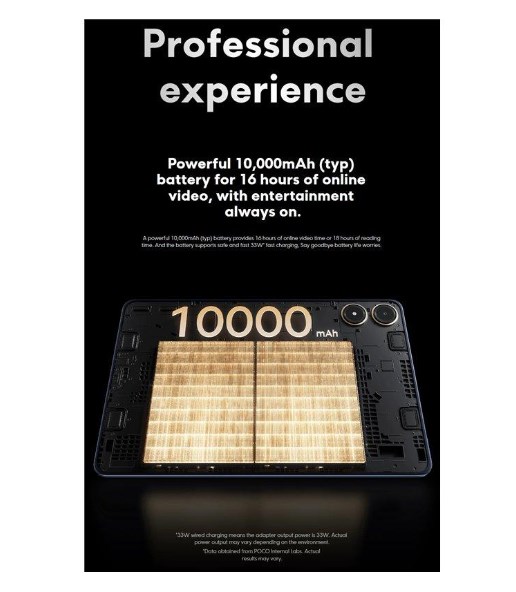 Tablet Xiaomi POCO Pad, 12.1", 256GB, i hirtë