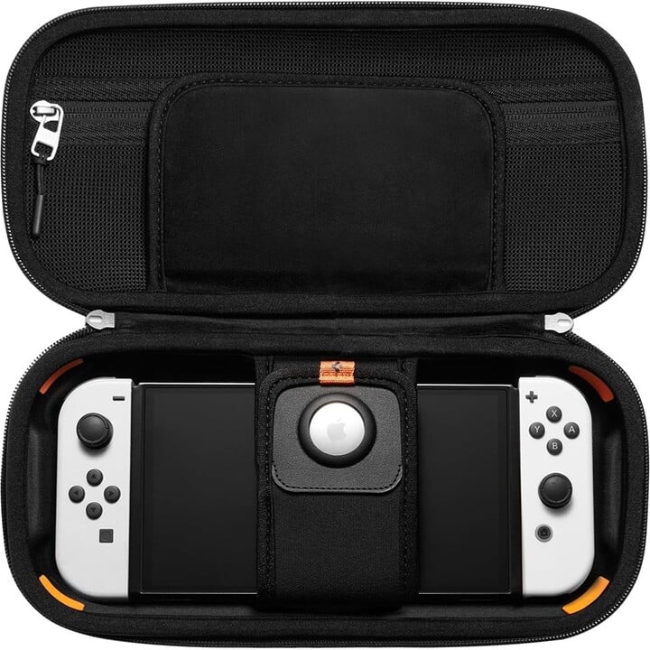 Çantë Spigen Rugged Armor Pro Pouch për Nintendo Switch/Switch OLED, e zezë