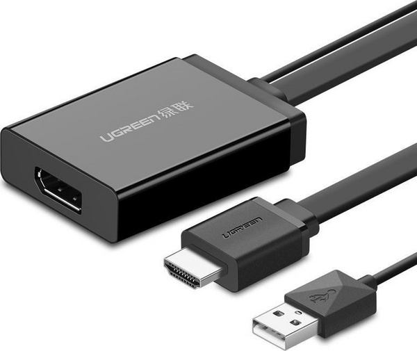 Kabllo HDMI Ugreen, 0.5 m, e zezë
