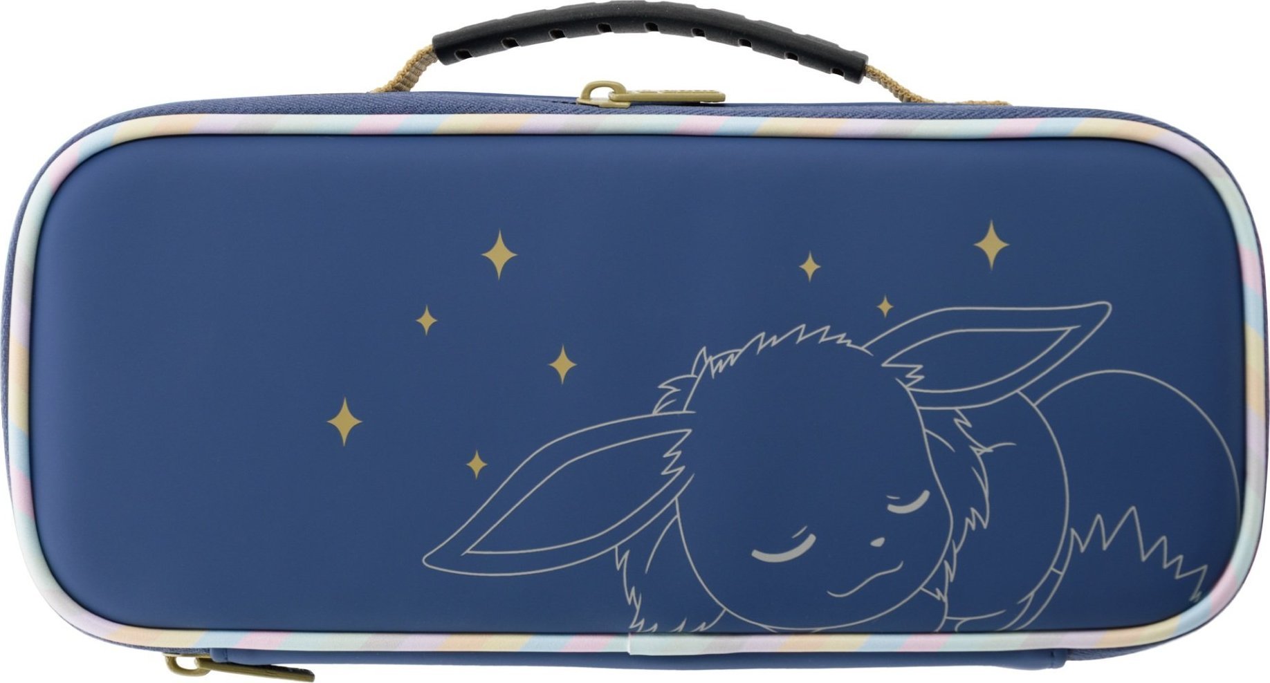 Etui për konzollë Hori Cargo Pouch Compact Eevee Evolutions, për Nintendo Switch OLED, shumëngjyrësh