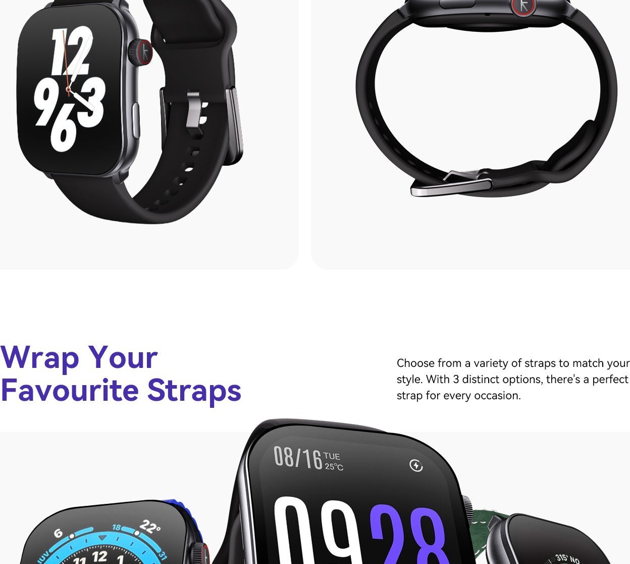 Orë inteligjente Kieslect Balance, ekran 2.1" AMOLED, Bluetooth 5.2, e zezë