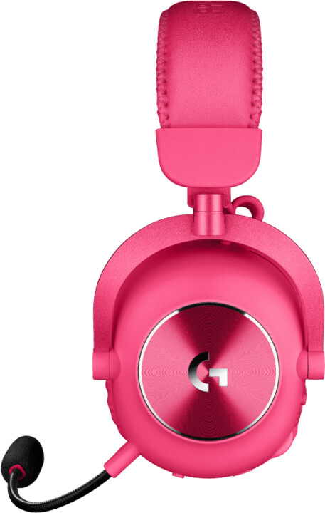 Kufje Logitech G Pro X2 Lightspeed, rozë