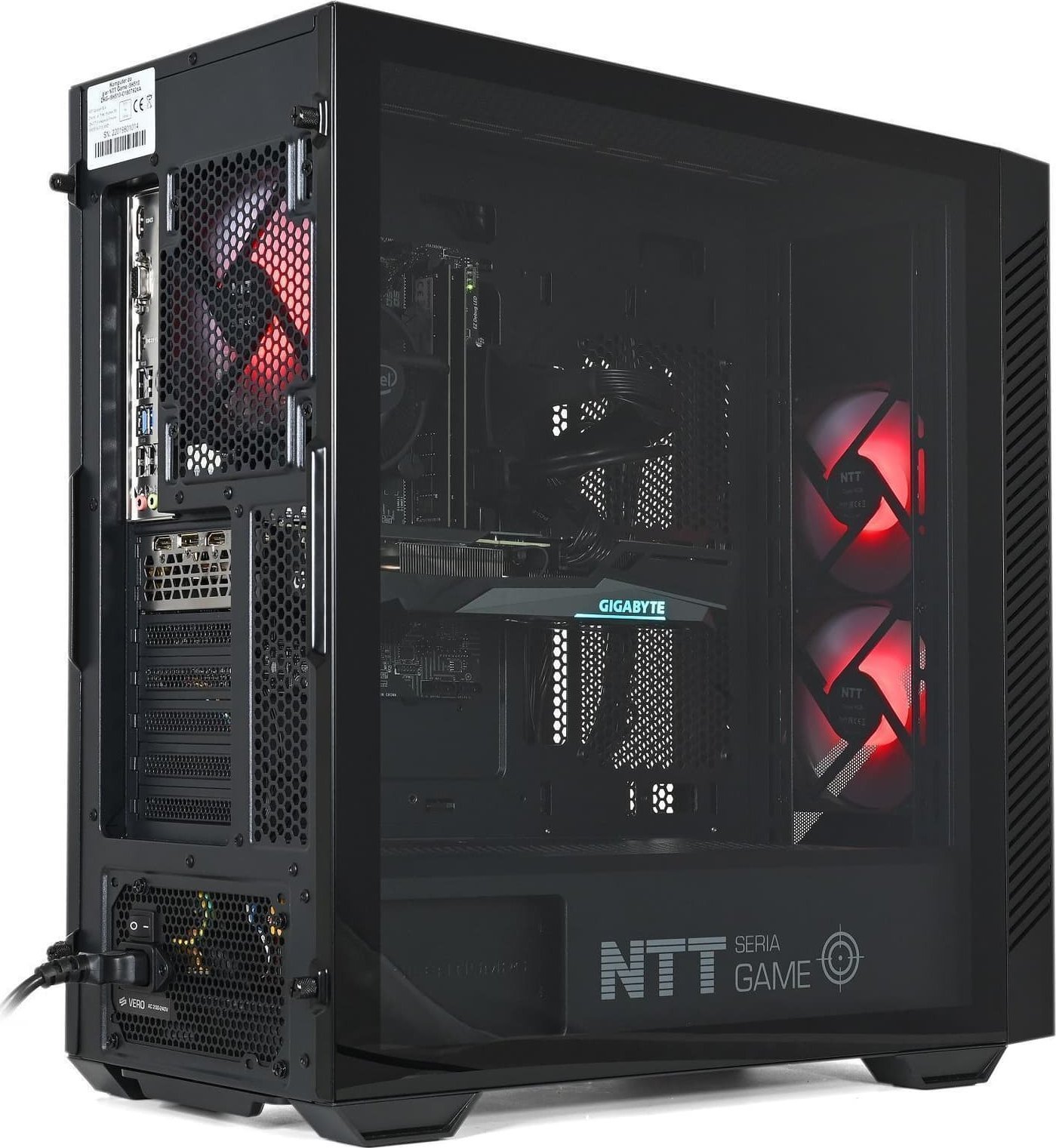 Kompjuter gaming NTT Game Pro, Ryzen 7 8700F, RTX 3050 8GB, 32GB RAM, i zi