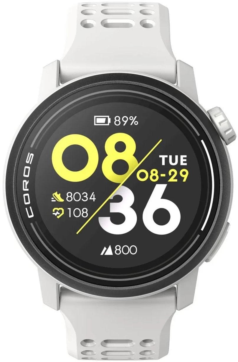 Smartwatch Coros Pace 3, 1.2", GPS, e bardhë