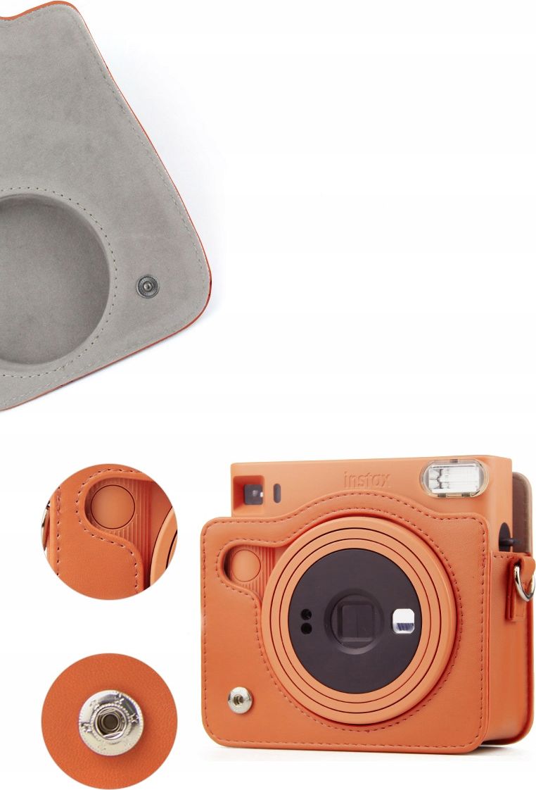 Торба за камера Loveinstant за Fujifilm Instax Square SQ1, заштитна, бела