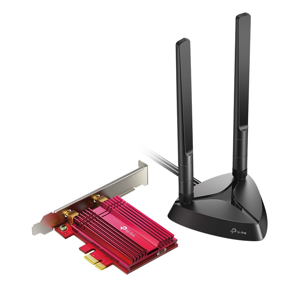 Përshtatës rrjeti TP-Link Archer TX3000E, Wi-Fi 6, Bluetooth 5.0, i zi