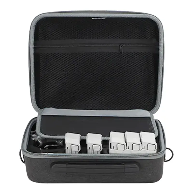 Çantë transporti Sunnylife Combo, për DJI Mini 4 Pro, me ndarje aksesorësh, gri