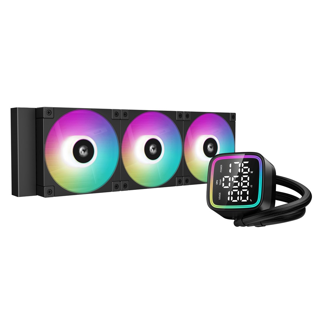 Ftohës për procesor DeepCool LD360 All-in-one, 12 cm, i zi