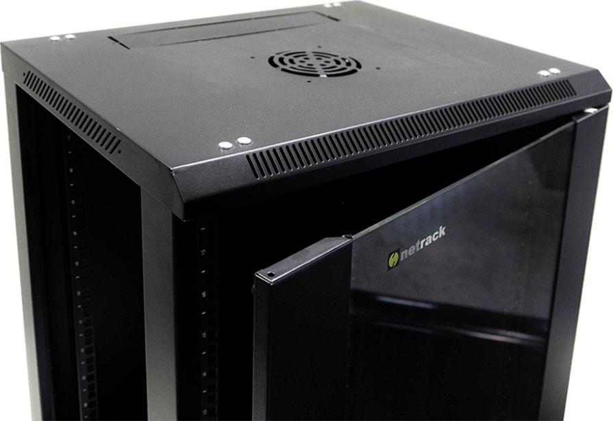 Kabinet për serverë NetRack 19", 600 x 600 mm, i zi