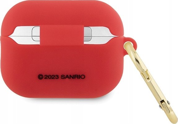 Mbulesë AirPods Pro 2 Hello Kitty 3D, silikon, për modele 2022 2023, fuchsia