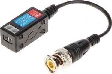 Transformator video për AV TR-1D-UHD P2, transmetim përmes kabllos të përdredhur, UHD, i zi